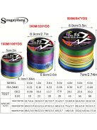 Sougayilang 4 szálas PE fonott horgászzsinór - erős, tartós és hosszú élettartamú