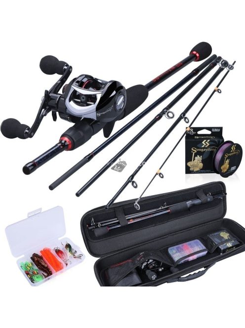 Sougayilang Horgászbot És Orsó Készlet