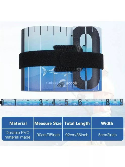 Összecsukható, vízálló halmérő