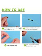 25db Horgászúszók Dugó Gyöngyökkel