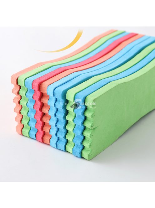 10db horgászzsinór- és horogrendező tekercselőtábla