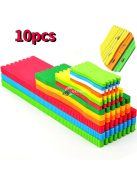 10db horgászzsinór- és horogrendező tekercselőtábla