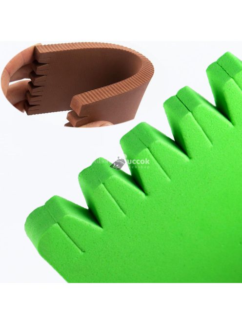 10db horgászzsinór- és horogrendező tekercselőtábla