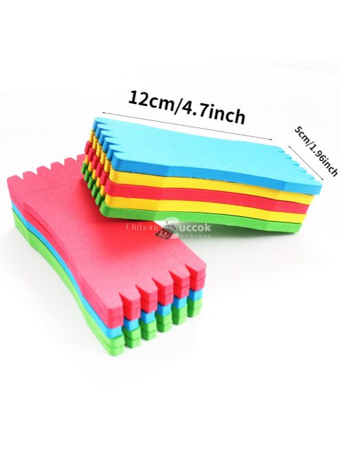 10db horgászzsinór- és horogrendező tekercselőtábla