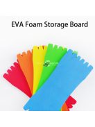 10db horgászzsinór- és horogrendező tekercselőtábla