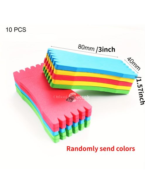 10db horgászzsinór- és horogrendező tekercselőtábla