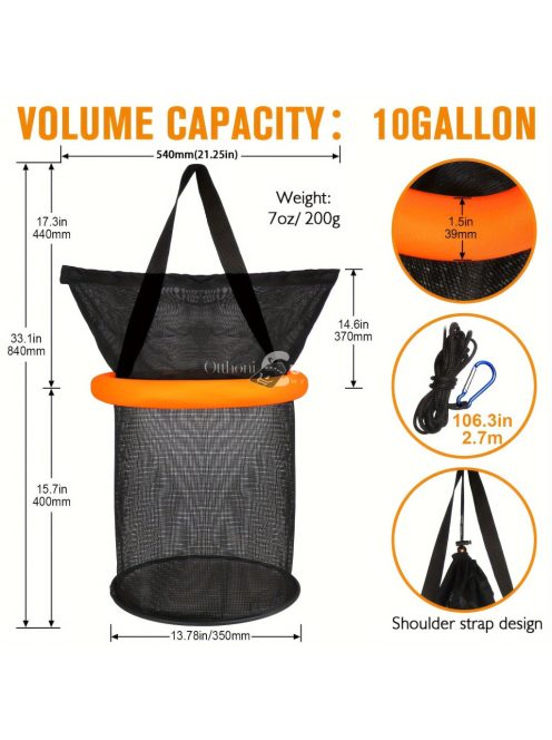 Hordozható horgászkosár