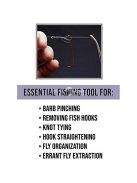 1db professzionális rozsdamentes acél horgászolló