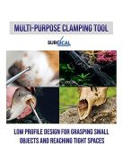 1db professzionális rozsdamentes acél horgászolló