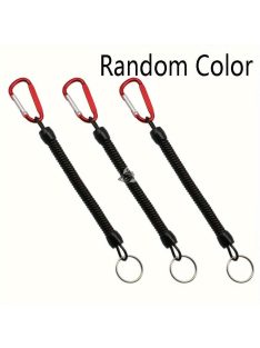   3db Horgász Zsinór, Visszahúzható Tekercses  Karabinerrel