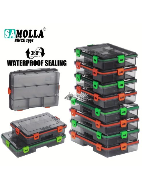 SAMOLLA Vízálló Horgászfelszerelés Tároló Doboz
