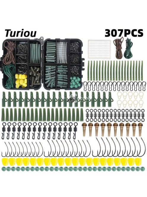 307db komplett ponty horgászfelszerelés szett