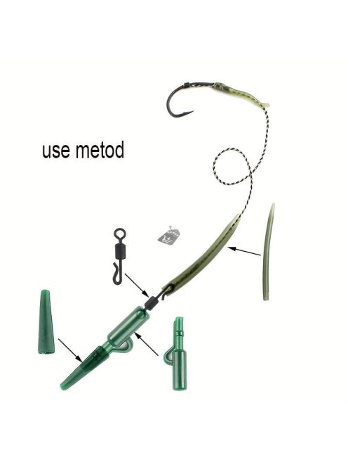 307db komplett ponty horgászfelszerelés szett