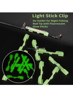 10db Világító Bot Tartó Kapcsok