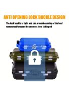 SAMOLLA Vízálló Mini Horgászfelszerelés Doboz Több Rekesszel