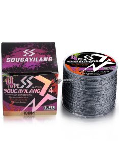   Sougayilang 100M 4 szálas PE fonott horgászzsinór – erős és tartós a maximális fogásért