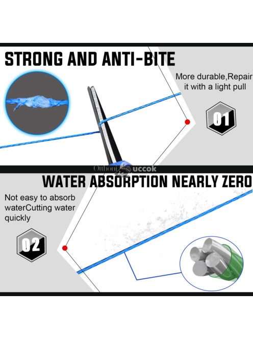 Sougayilang 100M 4 szálas PE fonott horgászzsinór – erős és tartós a maximális fogásért