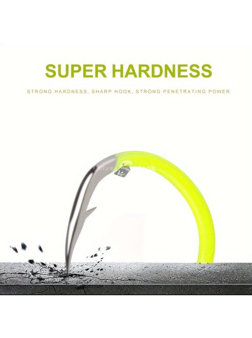 FTK 50db rozsdamentes acél horgok