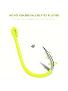 FTK 50db rozsdamentes acél horgok