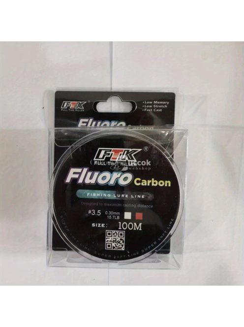 100 m-es Fluorocarbon horgászzsinór