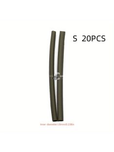   Tartós matt szilikon hőre zsugorodó cső pontyhorgászáshoz