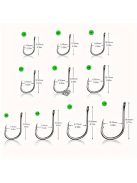 100db Vegyes Méretű Horgász Horog