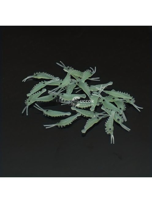 50db puha világító garnéla horgászcsali