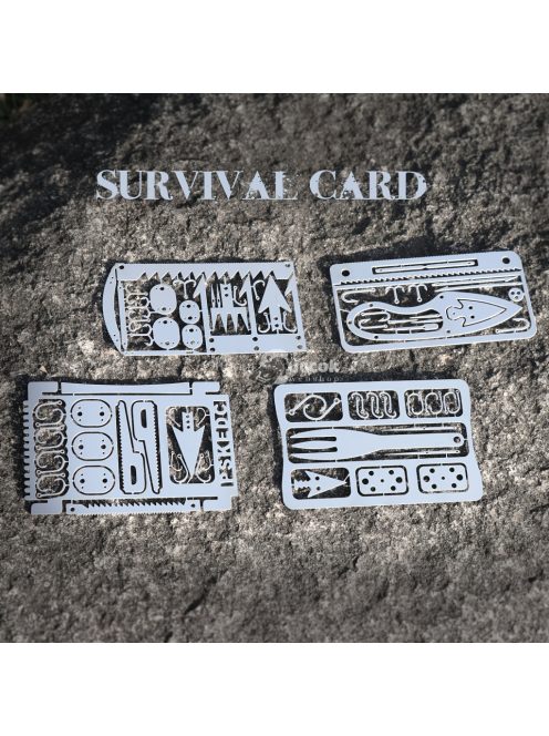 Multifunkcionális horgász-, kemping- és vadászeszköz