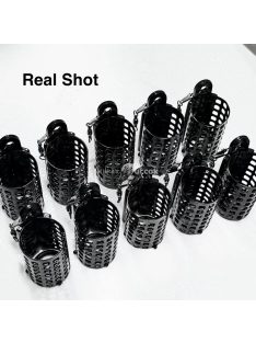   3db fém ponty etető ketrec, horgászcsali tartó és süllyesztő