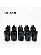 3db fém ponty etető ketrec, horgászcsali tartó és süllyesztő