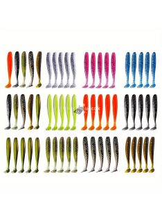 10db szilikon, lapátos farkú puha horgászcsali