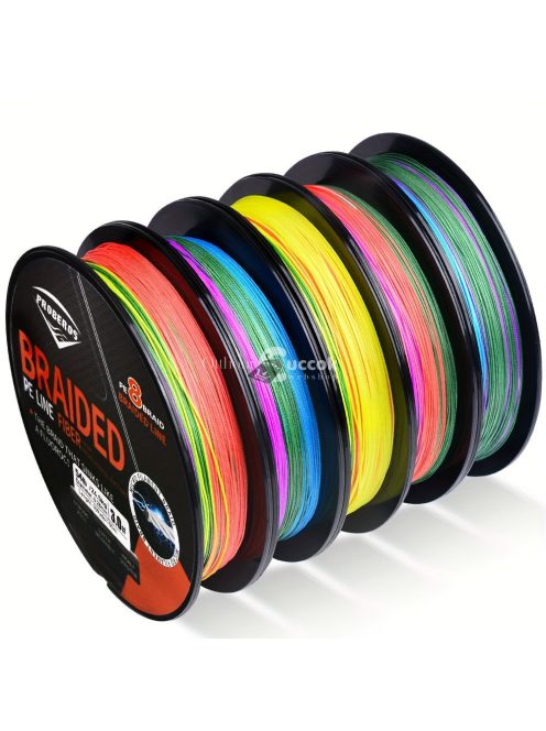 PROBEROS Szuper erős 8 szálas fonott horgászzsinór