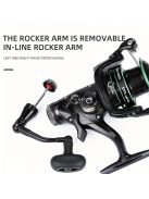 Szupererős duplafékes pontyhorgász orsó