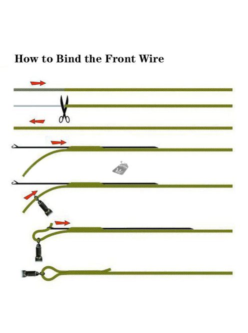 20 m-es pontyhorgász bevonat nélküli zsinór