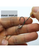 20 m-es pontyhorgász bevonat nélküli zsinór