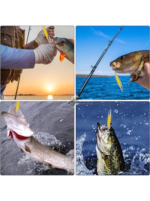 5db Fém Horgászcsali Készlet