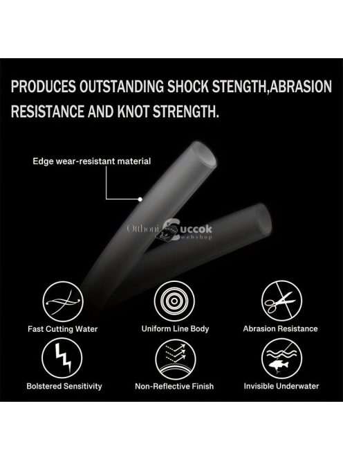 Erős Húzású Átlátszó Nylon Monofil Horgászzsinór