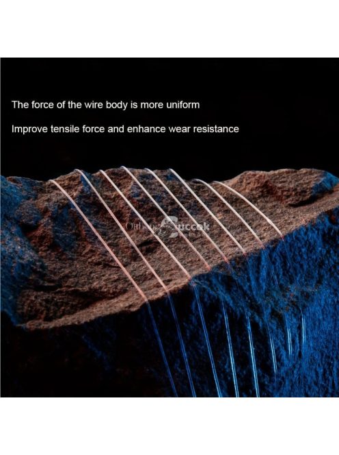 Erős Húzású Átlátszó Nylon Monofil Horgászzsinór