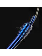 4db harapásgátló dupla horog gördülő forgóval és nylon zsinórral