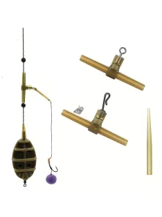   30db gubancmentes pontyhorgász berendezés forgó horoggal és helikopter összekötővel