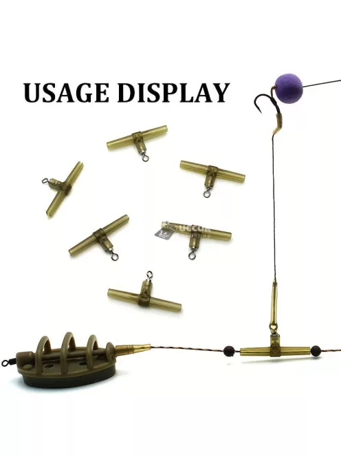 30db gubancmentes pontyhorgász berendezés forgó horoggal és helikopter összekötővel