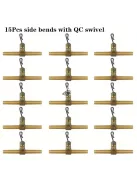 30db gubancmentes pontyhorgász berendezés forgó horoggal és helikopter összekötővel