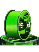 Tartós, 8 szálú fonott PE horgászzsinór