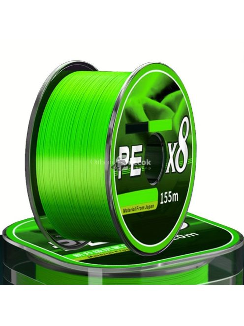 Tartós, 8 szálú fonott PE horgászzsinór