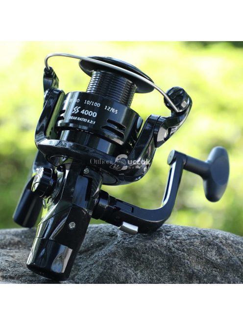 4 golyós Sougayilang pontypergető horgász orsó –  5,2:1 áttétellel és kiváló minőségű csapágyakkal