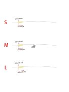 100 db gumi úszóütköző, távtartó gyöngyök