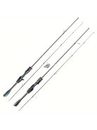 Ultrakönnyű Crappie Panfish Bot Kúpos Nyéllel, Carbon Fishing UL Dobóbottal