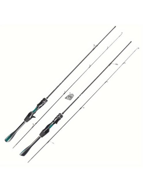 Ultrakönnyű Crappie Panfish Bot Kúpos Nyéllel, Carbon Fishing UL Dobóbottal