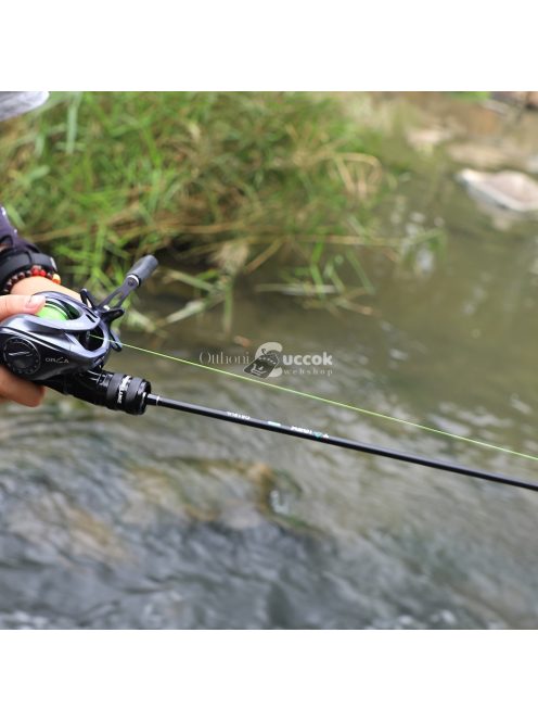 Ultrakönnyű Crappie Panfish Bot Kúpos Nyéllel, Carbon Fishing UL Dobóbottal