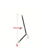 5db tekercselésgátló összekötő bot (csaliketrec nélkül)